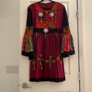 Afghani mini dress